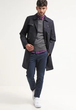 Pier One Basic Crewneck - Trui - Dark Grey Melange -Pier One Mannenmode 9cffb8869cfd43fdbd5839508a89d705