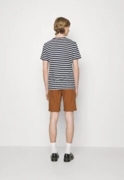 Pier One Linen Blend Drawcord Shorts- Shorts - Brown -Pier One Mannenmode 9e7cc22f52104862bcbac266f2719127