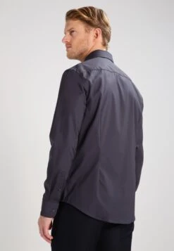 Pier One Overhemd - Dark Grey -Pier One Mannenmode 9fad9facc9224179b76cc931138c380e