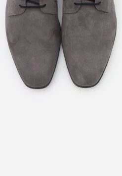 Pier One Leather - Veterschoenen - Grey -Pier One Mannenmode a0f7474e36804ee19a4dfbc56df88ce5