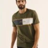 Pier One T-Shirt Print - Olive -Pier One Mannenmode a28190738adc4fe48749914c188ac33e