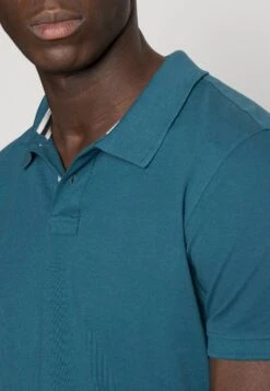 Pier One 2 Pack - Poloshirt - Petrol/Black -Pier One Mannenmode a43ad11d9a224990ac9fdc5fd8e4693a