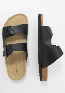 Pier One Unisex - Pantoffels - Black 15 Pier One Unisex - Pantoffels - Black -Pier One Mannenmode a98de5f417bd4f57b176937b18a12ab7