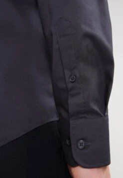 Pier One Overhemd - Dark Grey -Pier One Mannenmode ab9cdb89e20f4d3a8e01a281680fd702