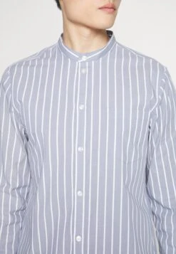 Pier One Muscle Fit Stand- Overhemd - Blue -Pier One Mannenmode aef632d443f84662a23ef0d9f4646ec0