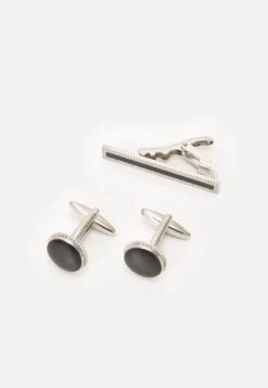 Pier One Set - Pochet - Black/Silver-Coloured -Pier One Mannenmode af718bb6ea53446385ba8c5b356de5e5