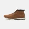 Pier One Sportieve Veterschoenen - Cognac