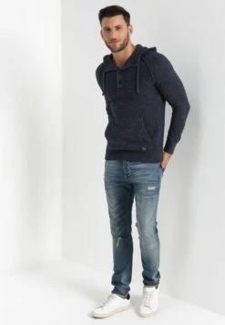 Pier One Trui - Mottled Blue -Pier One Mannenmode b1905c03a46a479f9dda48ae17cc5b19