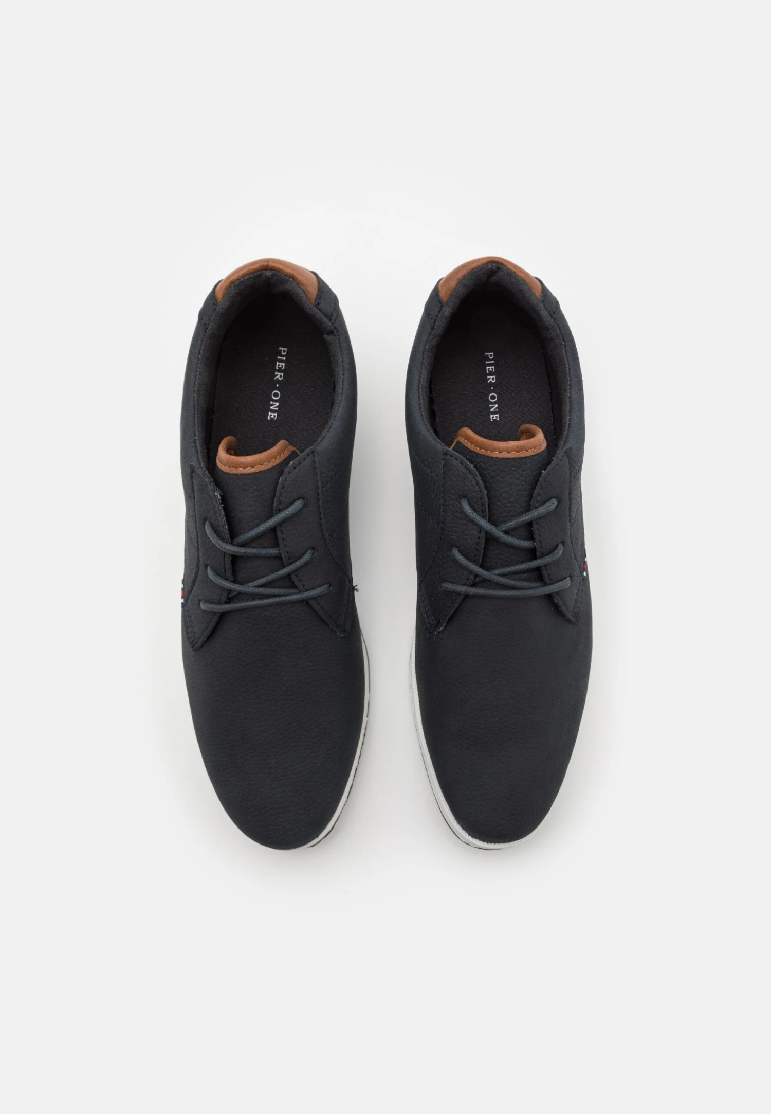 Pier One Sportieve Veterschoenen - Dark Blue/White 6 Pier One Sportieve Veterschoenen - Dark Blue/White - Afbeelding 4