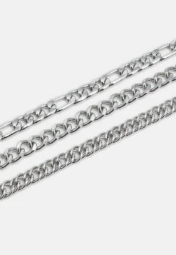 Pier One 3 Pack - Armband - Silver-Coloured -Pier One Mannenmode b2508ed0d7d14a1f9cbefd2ad690ad7b