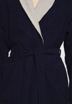 Pier One Shawl Towel Bathrobe - Badjas -Dark Blue -Pier One Mannenmode b2d1f380240f4cd8892f17a5c0efe1d5