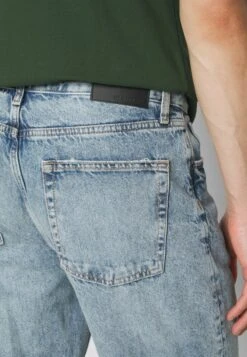 Pier One Relaxed Fit Jeans - Dark Blue Denim -Pier One Mannenmode bfd551cabb43458db586c95959c1de31