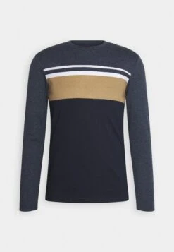 Pier One Longsleeve - Dark Blue -Pier One Mannenmode c2fb6c88215b4bdc94bdf2577d1f32be