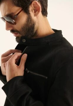 Pier One Imitatieleren Jas - Black -Pier One Mannenmode c318a0e8153447d2817e0b0e74026954