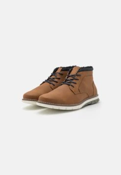 Pier One Sportieve Veterschoenen - Cognac -Pier One Mannenmode c7c8f44cbb61461e913b9ab476fca047