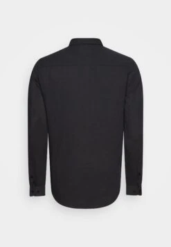 Pier One Linen Mix 2 Pack - Overhemd - Black/Olive -Pier One Mannenmode ccbcdd0847554a04973f124ec85e1417