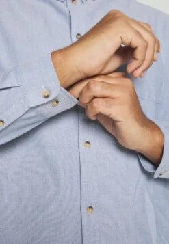 Pier One Oxford - Overhemd - Light Blue -Pier One Mannenmode d0f3517b8dcc4ed8944314d9a3607504