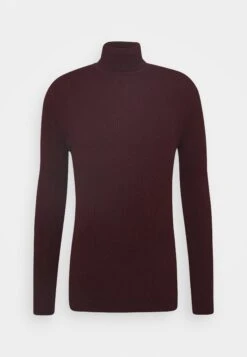 Pier One Muscle Fit Turtle - Trui - Mottled Bordeaux -Pier One Mannenmode d6bb26cd2a7941d69a2388e64193126d