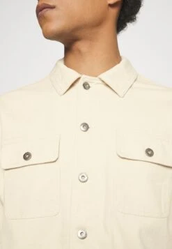 Pier One Undyed Twill- Spijkerjas - White -Pier One Mannenmode d72bf7cf76b04ba396f021941020b1bc