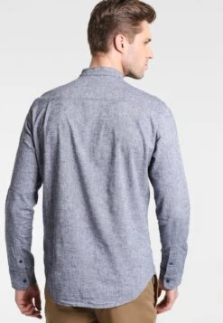 Pier One Overhemd - Dark Blue -Pier One Mannenmode dc8e7463e45a470fbb6d7f28ee59dc34