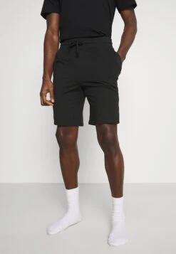 Pier One 3 Pack - Pyjamabroek - Black/Mottled Dark Grey/Red -Pier One Mannenmode df5392693ae34fbcbd75bdfbc8faa1bc