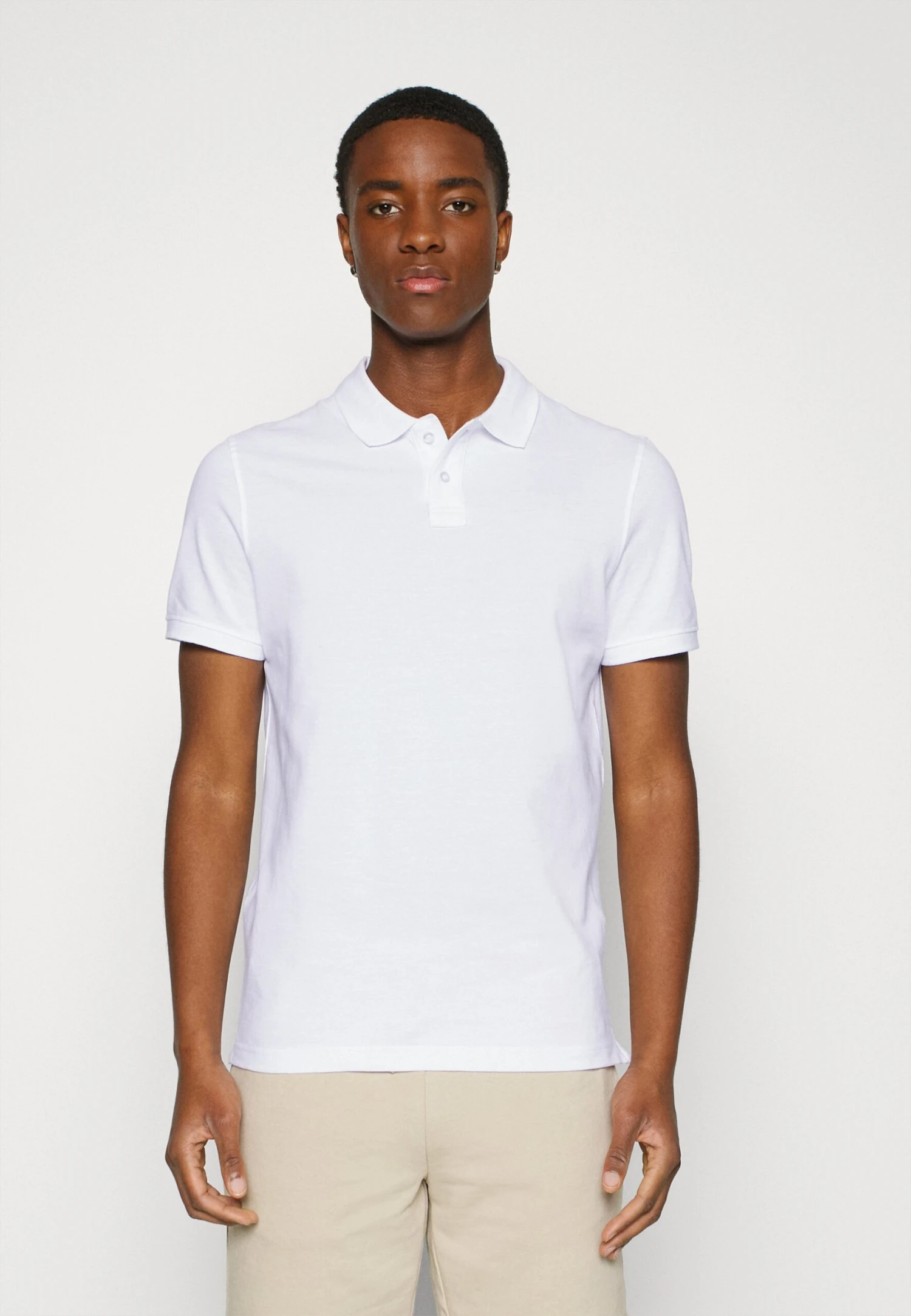 Pier One 3 Pack - Poloshirt - Bordeaux/White/Dark Blue 4 Pier One 3 Pack - Poloshirt - Bordeaux/White/Dark Blue - Afbeelding 2