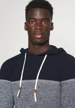 Pier One Hoodie - Dark Blue -Pier One Mannenmode eac18c23b43d4e8b864456de912f7c93