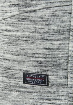 Pier One Shorts - Mottled Light Grey -Pier One Mannenmode eac6efd741454b4d9542ca0101076dba