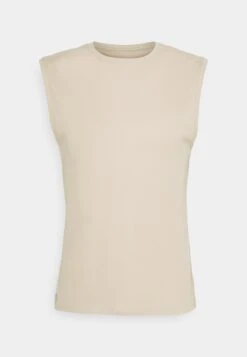 Pier One 2 Pack - Top -Black/Beige -Pier One Mannenmode f6f9d18caea24f4daeb51781815e3024