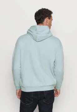 Pier One Hoodie - Light Blue -Pier One Mannenmode fc01701bbc2e419f8d1fb1e65c08606f